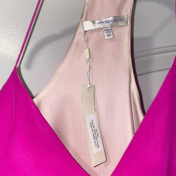 Pink 100% Silk Dress - Picture 2 of 6